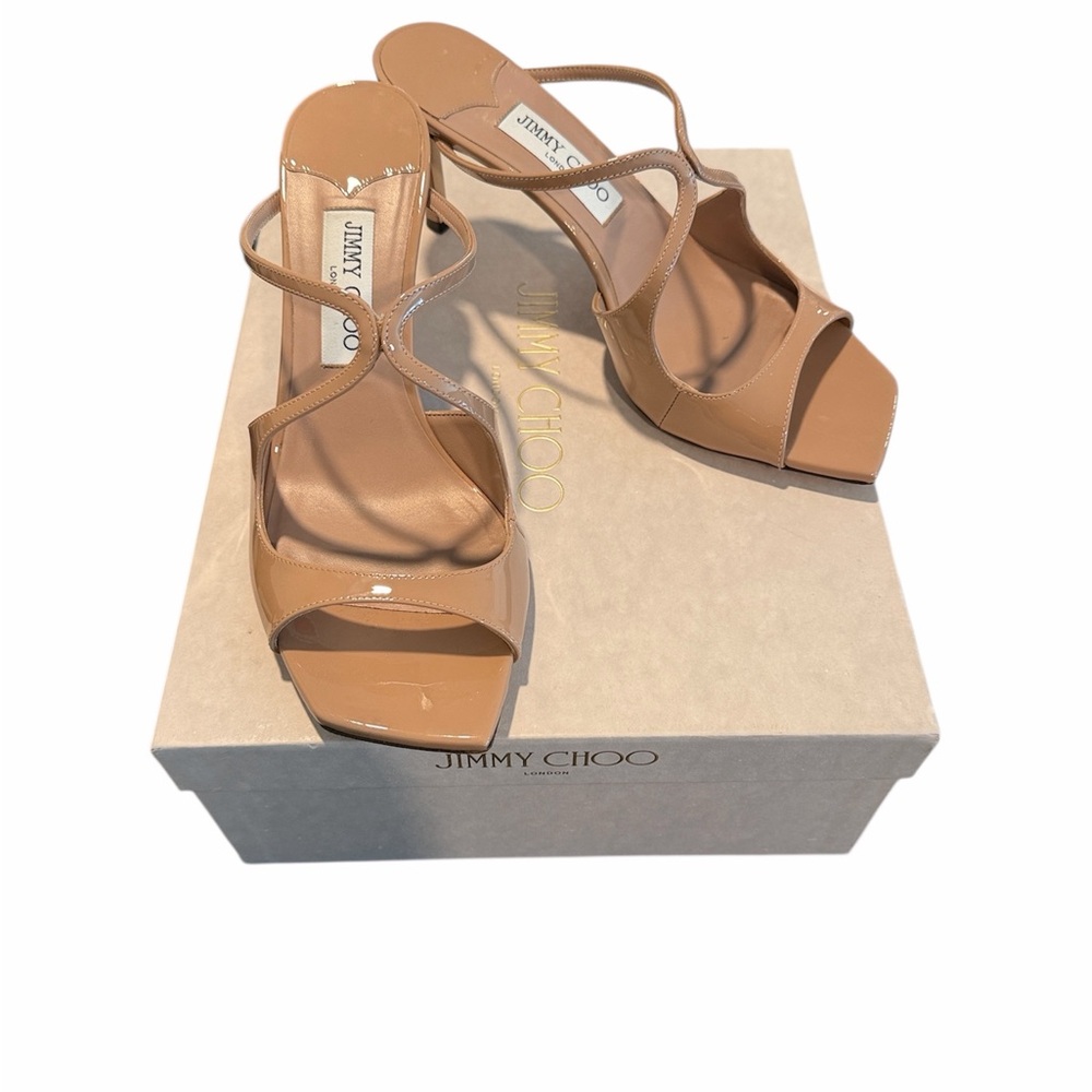 Jimmy Choo Tan Heels